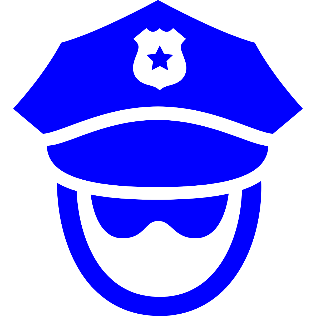 Policeman with shades